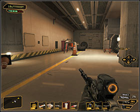 If you prefer peaceful actions, youll have to use air vents here - (5) Crossing through the station - Shutting Down Darrows Signal - Deus Ex: Human Revolution Game Guide