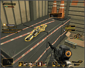 After fight I suggest to look around on level -1, and thats because youll find few storage rooms here - (7) Aggressive solution: Reaching the David Sarifs hideout - Shutting Down Darrows Signal - Deus Ex: Human Revolution Game Guide