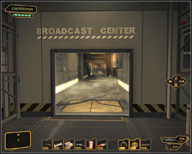 6 - (8) Reaching the broadcast center - Shutting Down Darrows Signal - Deus Ex: Human Revolution Game Guide