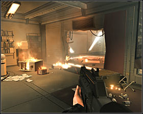 4 - (2) Defend the attack on the facility | Prologue - Prologue - Deus Ex: Human Revolution Game Guide