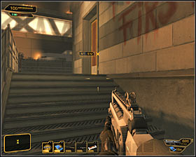 1 - (2) Aggressive option: Getting inside the plant - Securing Sarifs Manufacturing Plant - Deus Ex: Human Revolution Game Guide