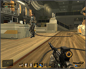 3 - (8) Peaceful option: Securing the assembly lab - Lab 2 - Securing Sarifs Manufacturing Plant - Deus Ex: Human Revolution Game Guide