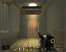 3 - (8) Aggressive option: Securing the assembly lab - Lab 2 - Securing Sarifs Manufacturing Plant - Deus Ex: Human Revolution Game Guide