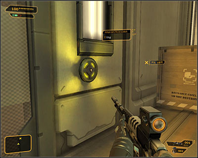 Now you can return to main corridor - (9) Getting to the server room - Securing Sarifs Manufacturing Plant - Deus Ex: Human Revolution Game Guide