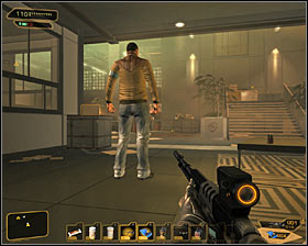 3 - (2) Peaceful option: Securing the administration building - Neutralize the Terrorist Leader - Deus Ex: Human Revolution Game Guide