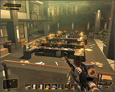 Examine the place before leaving it - (3) Getting to Sanders location - Neutralize the Terrorist Leader - Deus Ex: Human Revolution Game Guide