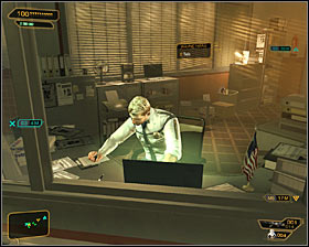 As already mentioned, a first option is to talk to the policeman in the lobby - (2) Getting inside the police station - Investigating the Suicide Terrorist - Deus Ex: Human Revolution Game Guide