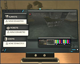 After securing the control room area it would be good to interact with computer terminal #1 - (2) Getting to the elevator - Following the Clues in Highland Park - Deus Ex: Human Revolution Game Guide