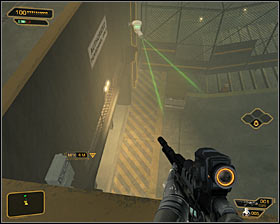 8 - (2) Getting to the elevator - Following the Clues in Highland Park - Deus Ex: Human Revolution Game Guide
