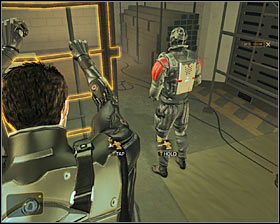 8 - (3) Peaceful option: Crossing by first part of the camp - Following the Clues in Highland Park - Deus Ex: Human Revolution Game Guide