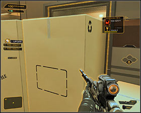 If youve failed with turrets then you should start exploring a new location on level -2 - (4) Aggressive option: Crossing by second part of the camp - Following the Clues in Highland Park - Deus Ex: Human Revolution Game Guide