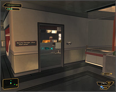 You goal is to get into the Jensens office - Paging Adam Jensen - Side quests - Deus Ex: Human Revolution Game Guide