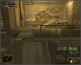 The last option is to use an external staircase of the adjacent building #1 - Lesser Evils (steps 1-3) - Side quests - Deus Ex: Human Revolution Game Guide