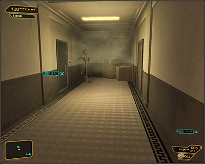 The Tindalls apartment is located on the lowest level -1 - Lesser Evils (steps 1-3) - Side quests - Deus Ex: Human Revolution Game Guide