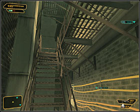 A third option, definitely the best, is to attack or surprise gang members from above - Cloak & Daggers (steps 8-9) - Side quests - Deus Ex: Human Revolution Game Guide
