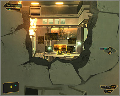 Your primary objective is to reach a small room where hackers computer can be found - (5) Exploring the hackers apartment - Hunting the Hacker - Deus Ex: Human Revolution Game Guide