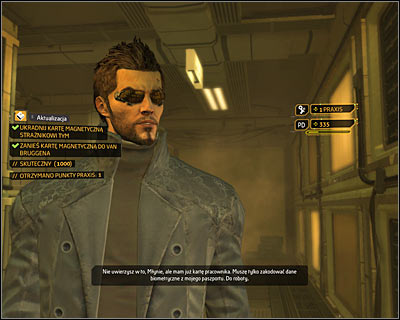 You can exit the Hung Hua hotel - (9) Acquiring a Tai Yong employee card - Hunting the Hacker - Deus Ex: Human Revolution Game Guide