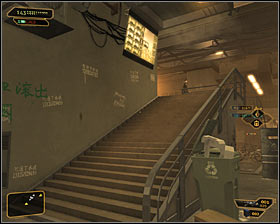 Notice that youve left the hotel on level 1 instead of level 2 - (14) Using the shuttle - Hunting the Hacker - Deus Ex: Human Revolution Game Guide