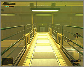 3 - (4) Peaceful solution: Travelling through the cryo-sterilization room - Searching for Proof - Deus Ex: Human Revolution Game Guide