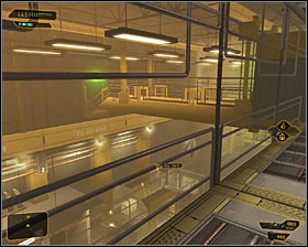 Enter the northern storage room and interact with the ladder again #1 - (4) Peaceful solution: Travelling through the cryo-sterilization room - Searching for Proof - Deus Ex: Human Revolution Game Guide