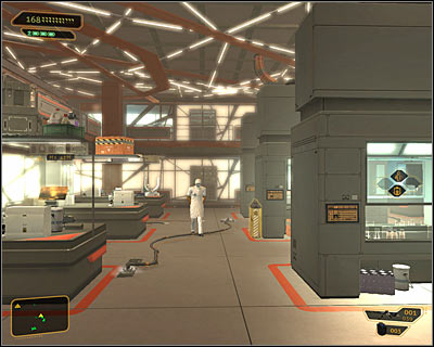 All methods described above will allow you to get inside the main laboratory complex - (7) Peaceful solution: Travelling through the laboratories - Searching for Proof - Deus Ex: Human Revolution Game Guide