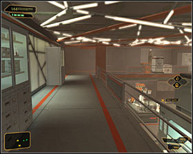 4 - (7) Aggressive solution: Travelling through the laboratories - Searching for Proof - Deus Ex: Human Revolution Game Guide