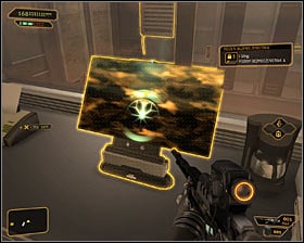 If you dont want to spend time searching for the closed door you may also enter the security room #1 - (8) Aggressive solution: Reaching the Data Core - Searching for Proof - Deus Ex: Human Revolution Game Guide