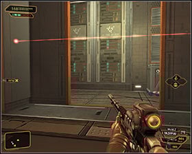 4 - (9) Heading through the laser room - Searching for Proof - Deus Ex: Human Revolution Game Guide