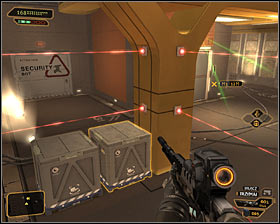 10 - (9) Heading through the laser room - Searching for Proof - Deus Ex: Human Revolution Game Guide