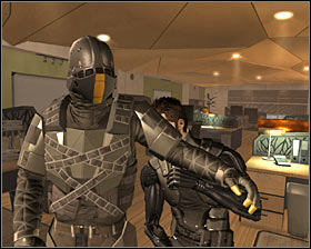 5 - (1) Peaceful solution: Going through the offices - Entering the Dragons Lair - Deus Ex: Human Revolution Game Guide