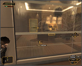 Proceed to the northern door #1 when youre done here in order to enter management offices - (1) Peaceful solution: Going through the offices - Entering the Dragons Lair - Deus Ex: Human Revolution Game Guide