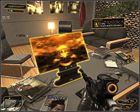 The second room belongs to Narhari Kahn and sadly this person will be standing inside - (1) Peaceful solution: Going through the offices - Entering the Dragons Lair - Deus Ex: Human Revolution Game Guide