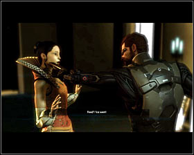 Make sure that youve saved your game and then open the door leading to Zhaos hideout #1 - (3) Finding Zhao Run Yu - Entering the Dragons Lair - Deus Ex: Human Revolution Game Guide