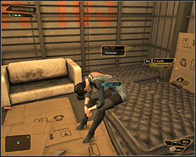 You may now find a storage area that was being guarded by the Harvesters and interact with an electronic lock #1 - Rotten Business (steps 4-8) - Side quests - Deus Ex: Human Revolution Game Guide