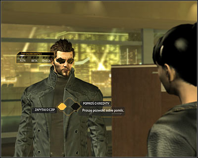 Theres one more way to end this conversation and that is to use your Social Enhancer implant - Bar Tab (steps 5-7) - Side quests - Deus Ex: Human Revolution Game Guide