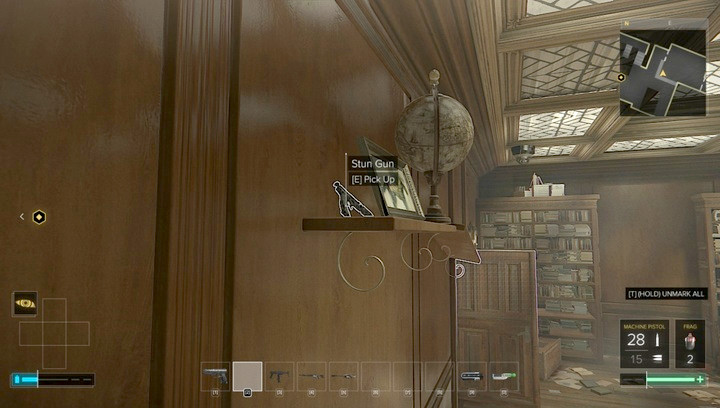 Stun gun in Kollers office - Weapons (description and locations) - Listings - Deus Ex: Mankind Divided Game Guide