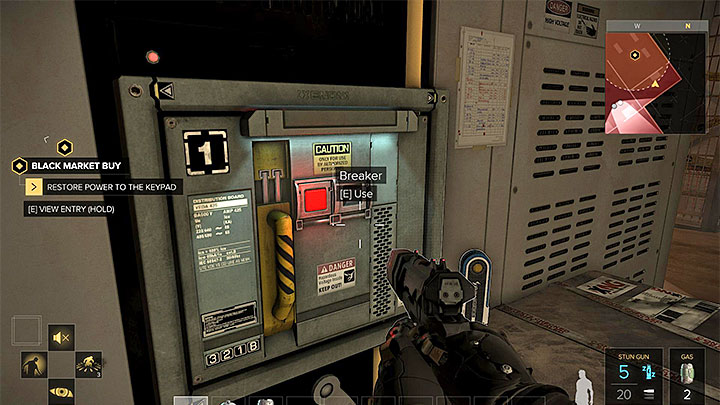 Fuse box. - Black Market Buy - main quest - Dubai | Quests and maps - Deus Ex: Mankind Divided Game Guide