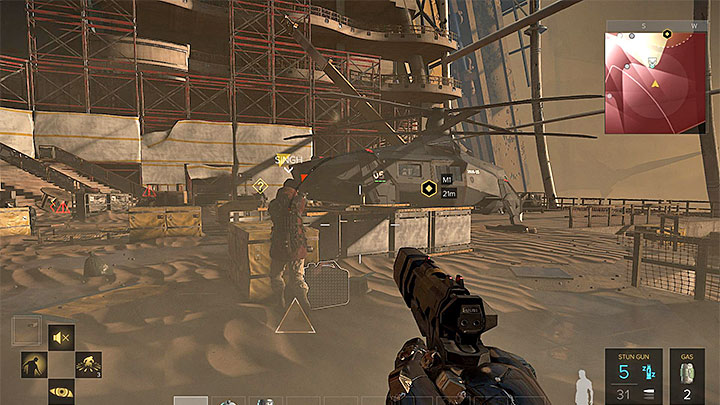 Singh is making his last stand near the chopper. - Black Market Buy - main quest - Dubai | Quests and maps - Deus Ex: Mankind Divided Game Guide