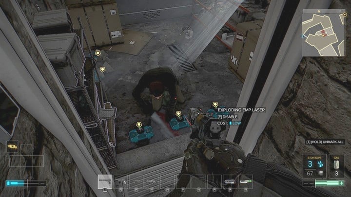 The merchant will definitely not like you trespassing through his shop... - Map of the northern part of Prague - M3 - Maps - Deus Ex: Mankind Divided Game Guide