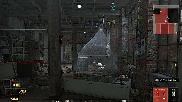 You can use an EMP charge to sabotage the camera or use camouflage. - The Golden Ticket - side quest - Side quests - Deus Ex: Mankind Divided Game Guide