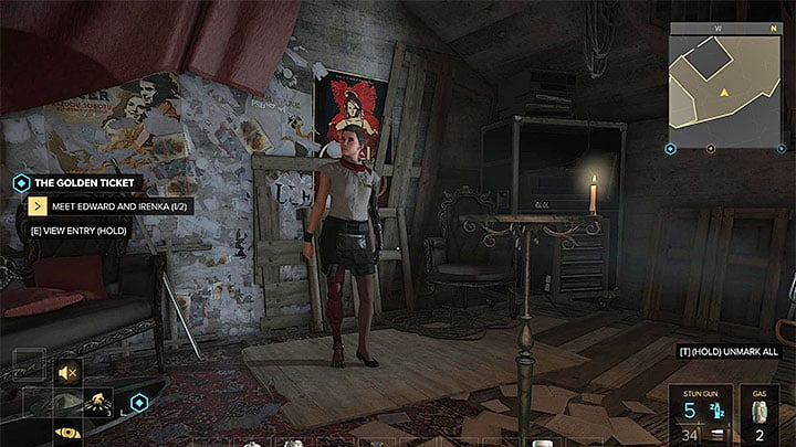 Irenka - The Golden Ticket - side quest - Side quests - Deus Ex: Mankind Divided Game Guide
