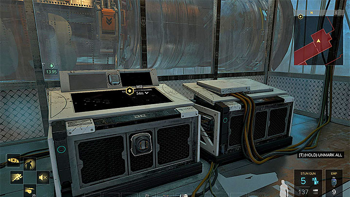 The room with the drill control panel. - G.A.R.M. - main quest - G.A.R.M. Facility | Quests and maps - Deus Ex: Mankind Divided Game Guide