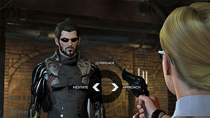 Press the persuasion button - The Last Harvest - side quest - Prague (third visit) | Quests and maps - Deus Ex: Mankind Divided Game Guide