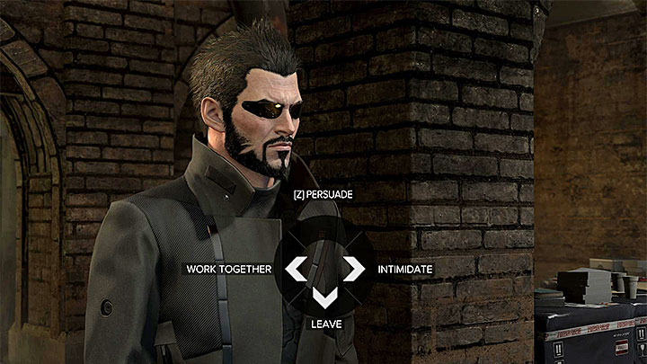 The most important point of the conversation with K - Samizdat - side quest - Side quests - Deus Ex: Mankind Divided Game Guide