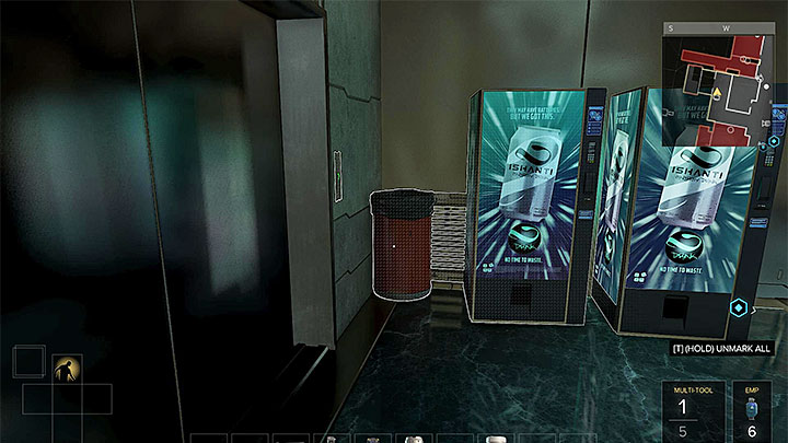 A totally different method of getting to the 9th floor, is using an inactive shaft located behind the main elevator (M12,8) - Samizdat - side quest - Side quests - Deus Ex: Mankind Divided Game Guide