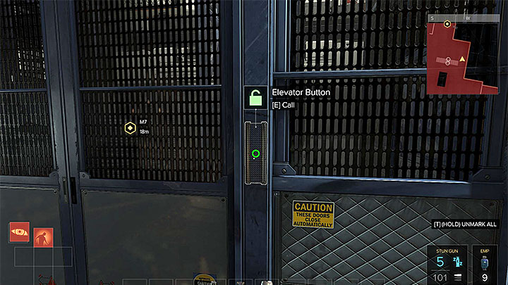 The elevator is near the laser barriers - The Rucker Extraction - main quest - The Utulek Complex | Quests and maps - Deus Ex: Mankind Divided Game Guide