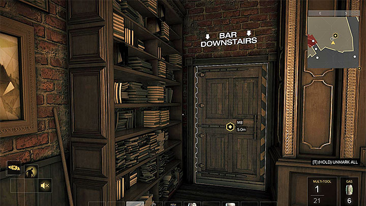 The interrogation takes place in the buildings cellar - Tracking Down the Real Terrorists - main quest - Main quests - Deus Ex: Mankind Divided Game Guide