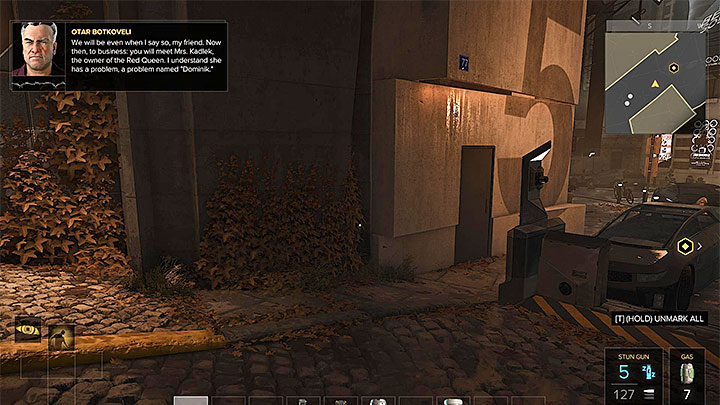 Otar should contact Jensen not long after his return to Prague - All in the Family - side quest - Side quests - Deus Ex: Mankind Divided Game Guide