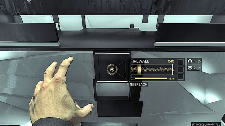 Get back to the location where you began exploring virtual TF29 - Checking Out the Men in Charge - main quest - Main quests - Deus Ex: Mankind Divided Game Guide