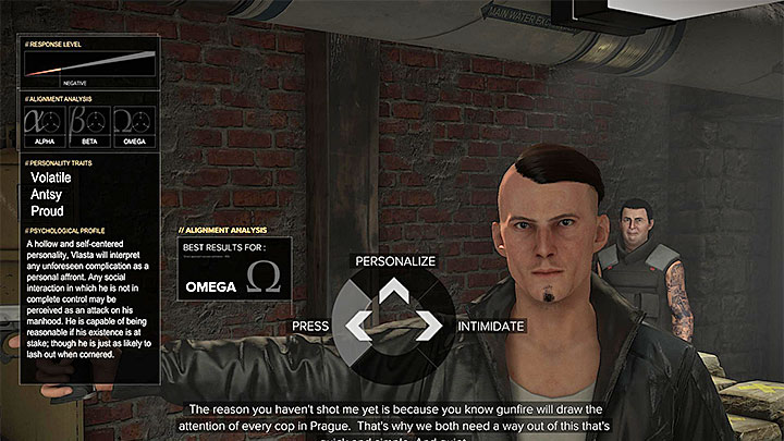 If you decided to persuade Vlasta, choose left dialogue options - Fade to Black - side quest - Side quests - Deus Ex: Mankind Divided Game Guide